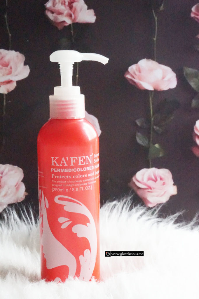  Shampoo Khusus Untuk Rambut Diwarnai | KA’FEN Impression Series Permed/Colored Shampoo's Review