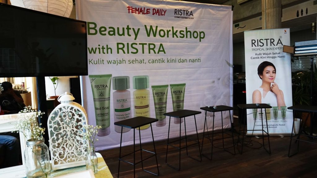 Beauty, Cosmedermatology, Event Escape, Event Report, Female Daily, Makeup, Ristra, Ristra Indonesia, Ristra Skincare, Skincare, Skincare untuk semua jenis kulit, 