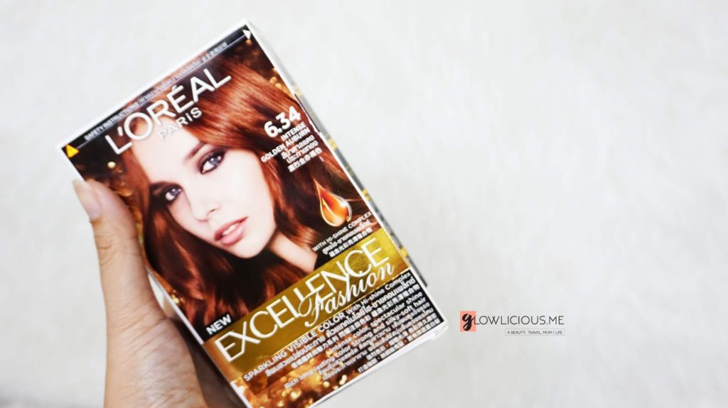 Nyobain Cat Rambut L’Oreal Excellence Fashion in 6.34 - Intense Golden Auburn