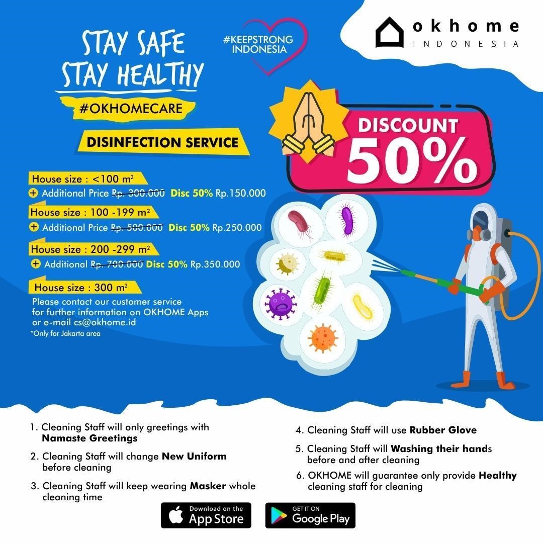 PROMO OK HOME CLEANING SERVICE SEPTEMBER 2020