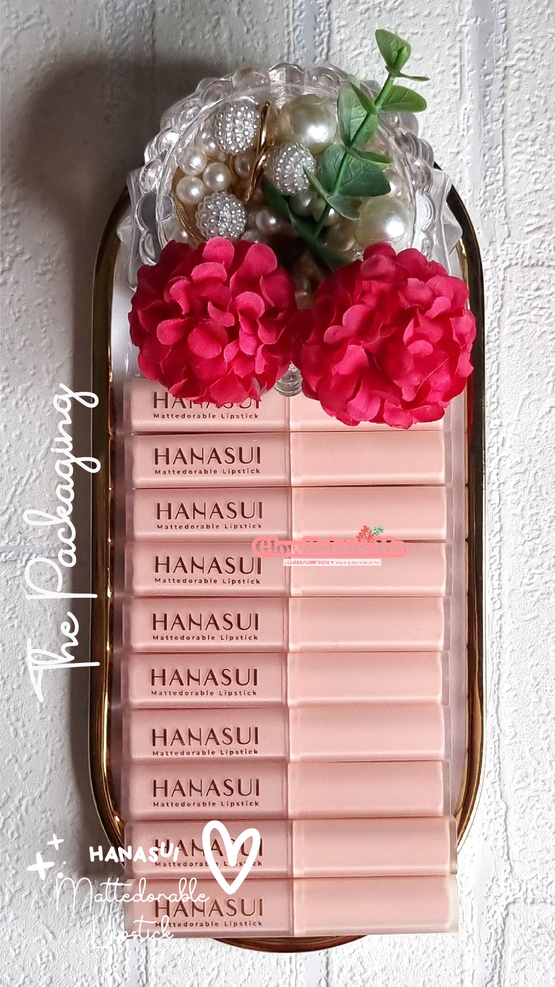 Hanasui Mattedorable Lipstick Anti Geser - The Packaging