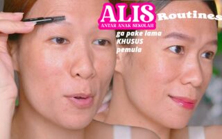 Alis Antar Anak Sekolah-eyebrow routines beginner only-Rivera Pencil Alis Lokal