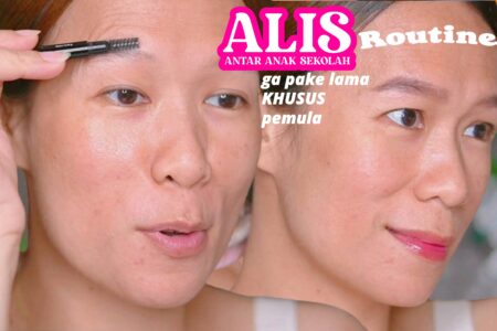 Alis Antar Anak Sekolah-eyebrow routines beginner only-Rivera Pencil Alis Lokal